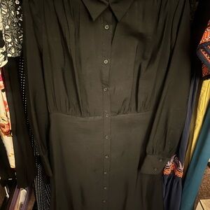 Universal Thread Black Long Sleeve Dress